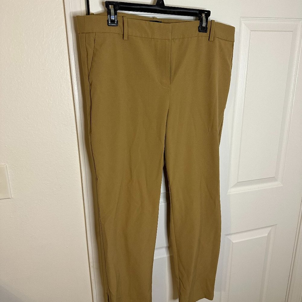 J. Crew Factory Camel Ankle Pants